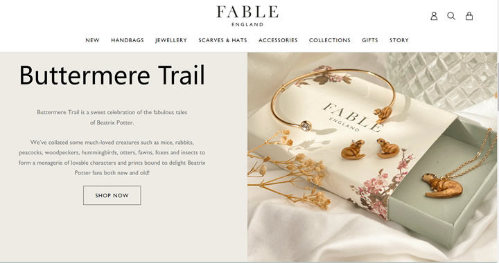 Fable England：独特魅力，英伦珠宝与时尚配饰一网打尽