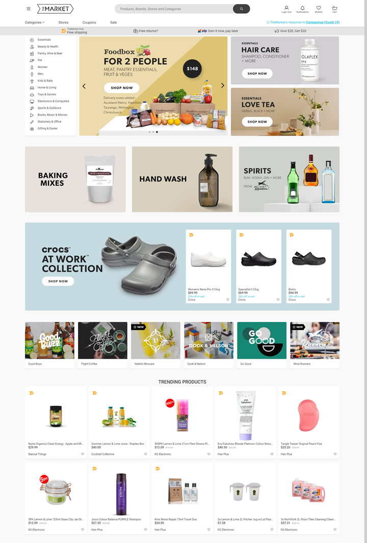 TheMarket NZ - 新西兰购物网站，多样化购物体验
